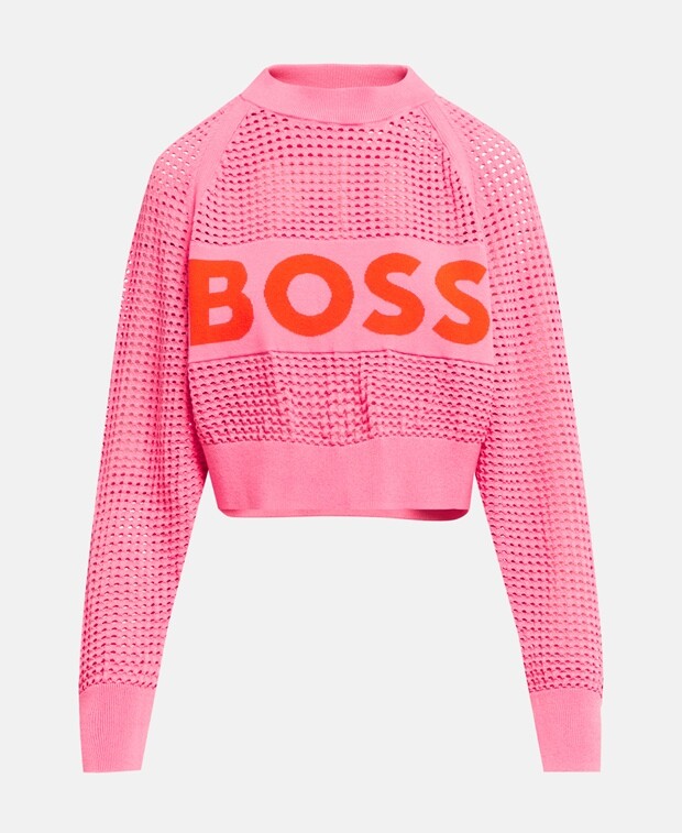 

Джемпер с длинными рукавами Boss Orange, розовый
