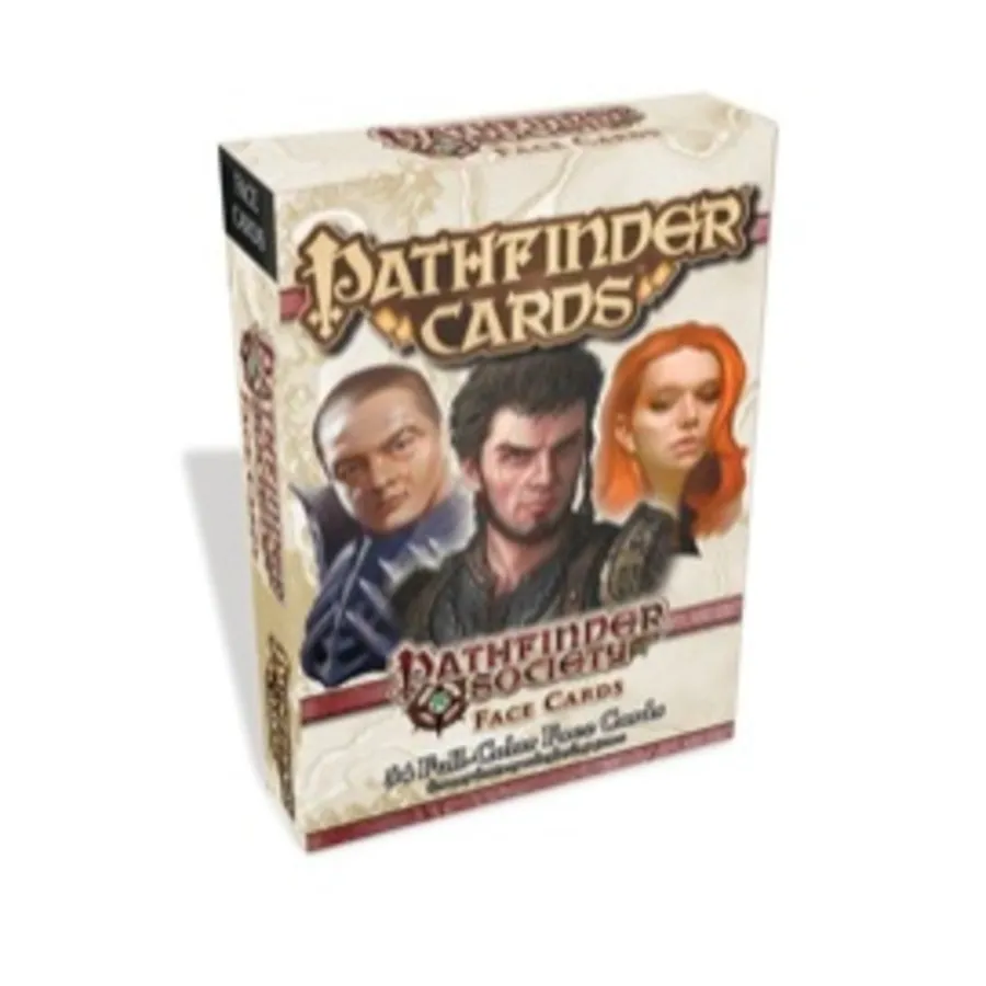 

Бокс-сет Face Cards - Pathfinder Society, Pathfinder Roleplaying Game (1st Edition) - Pathfinder Cards - Assorted