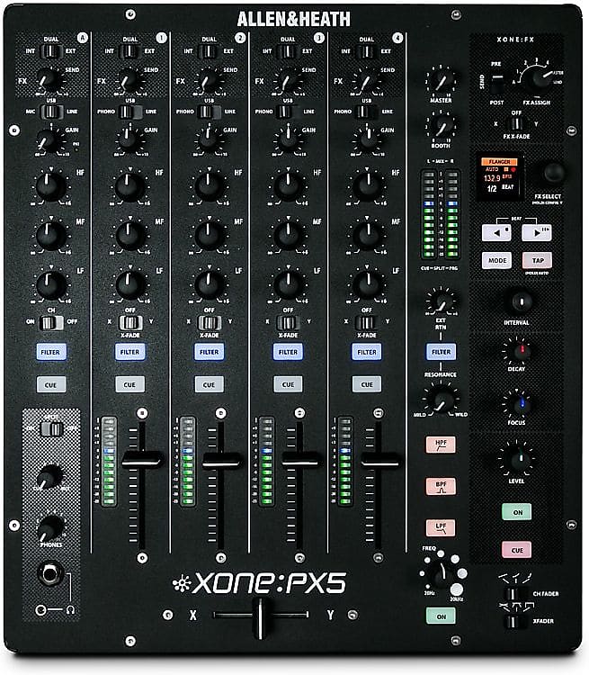 

Микшер Allen & Heath XONE:PX5 4+1 Channel DJ Mixer