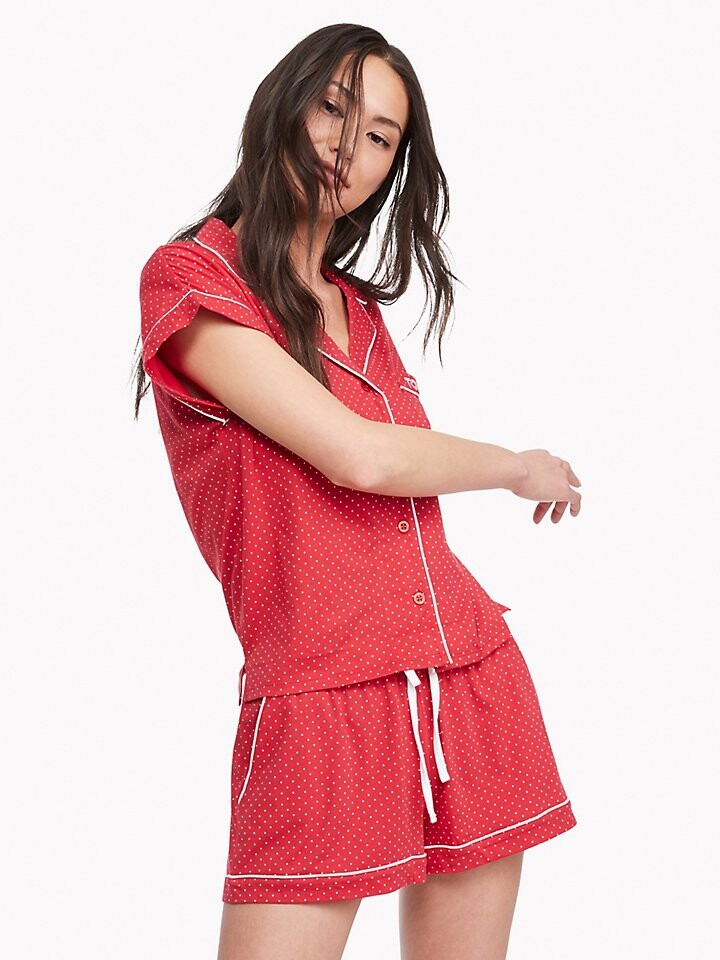 

Комплект для сна с короткими рукавами и рубашкой Tommy Hilfiger