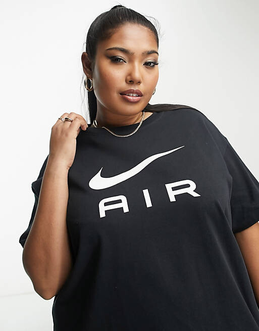 

Черная футболка Nike Air Plus, Черный