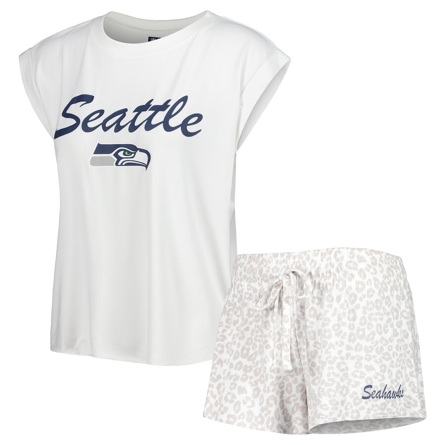 

Пижамный комплект Concepts Sport Seattle Seahawks, белый