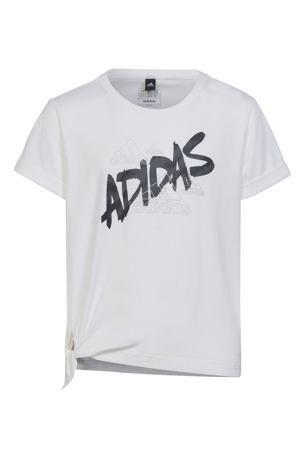 

Футболка Junior Dance с узлами adidas, белый