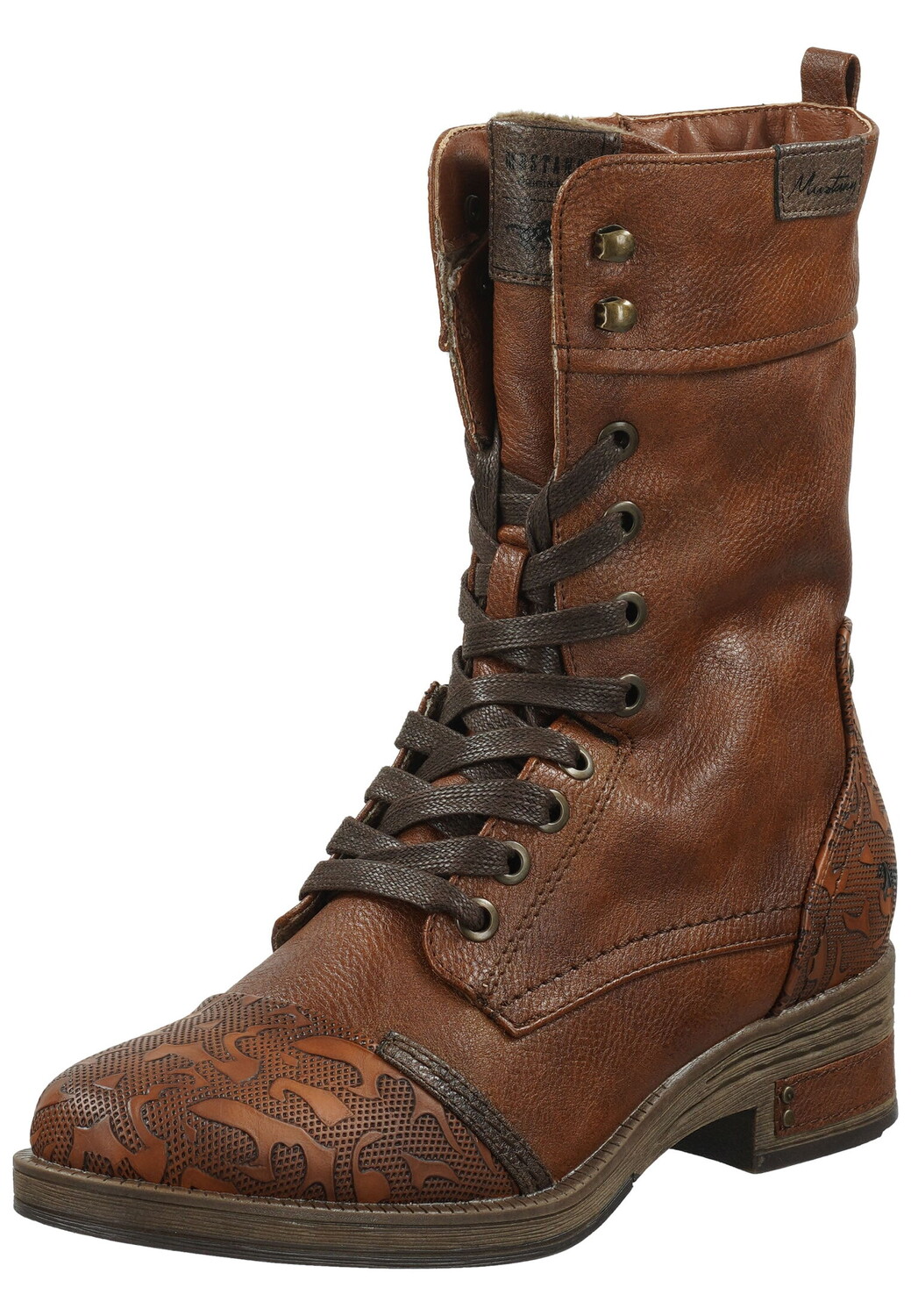 

Ботинки Mustang Stiefel, коньячный