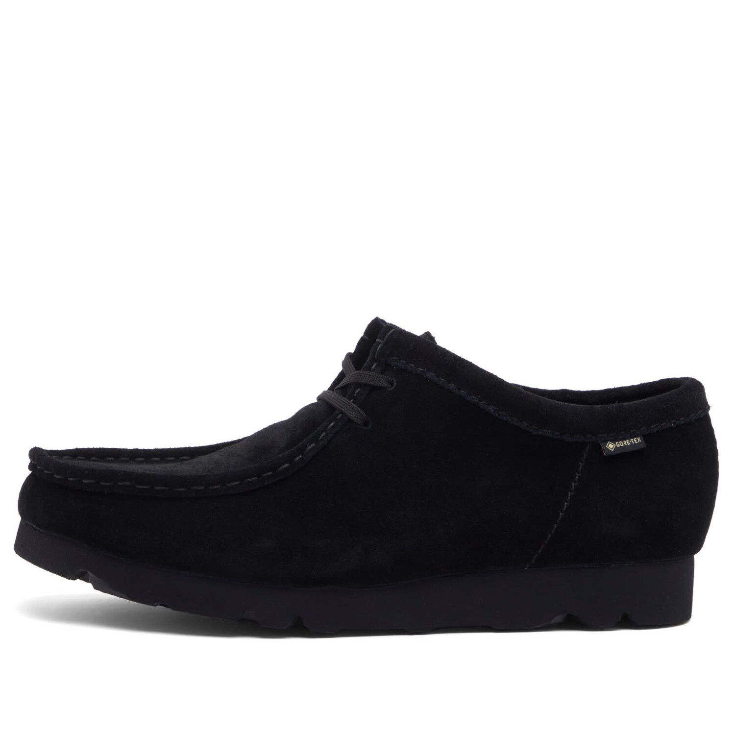 

Туфли броги Clarks Originals Wallabee Gore-Tex, цвет Black Suede