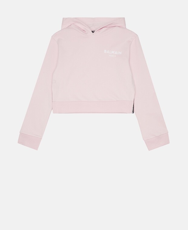 

Худи с капюшоном Balmain, ежевика