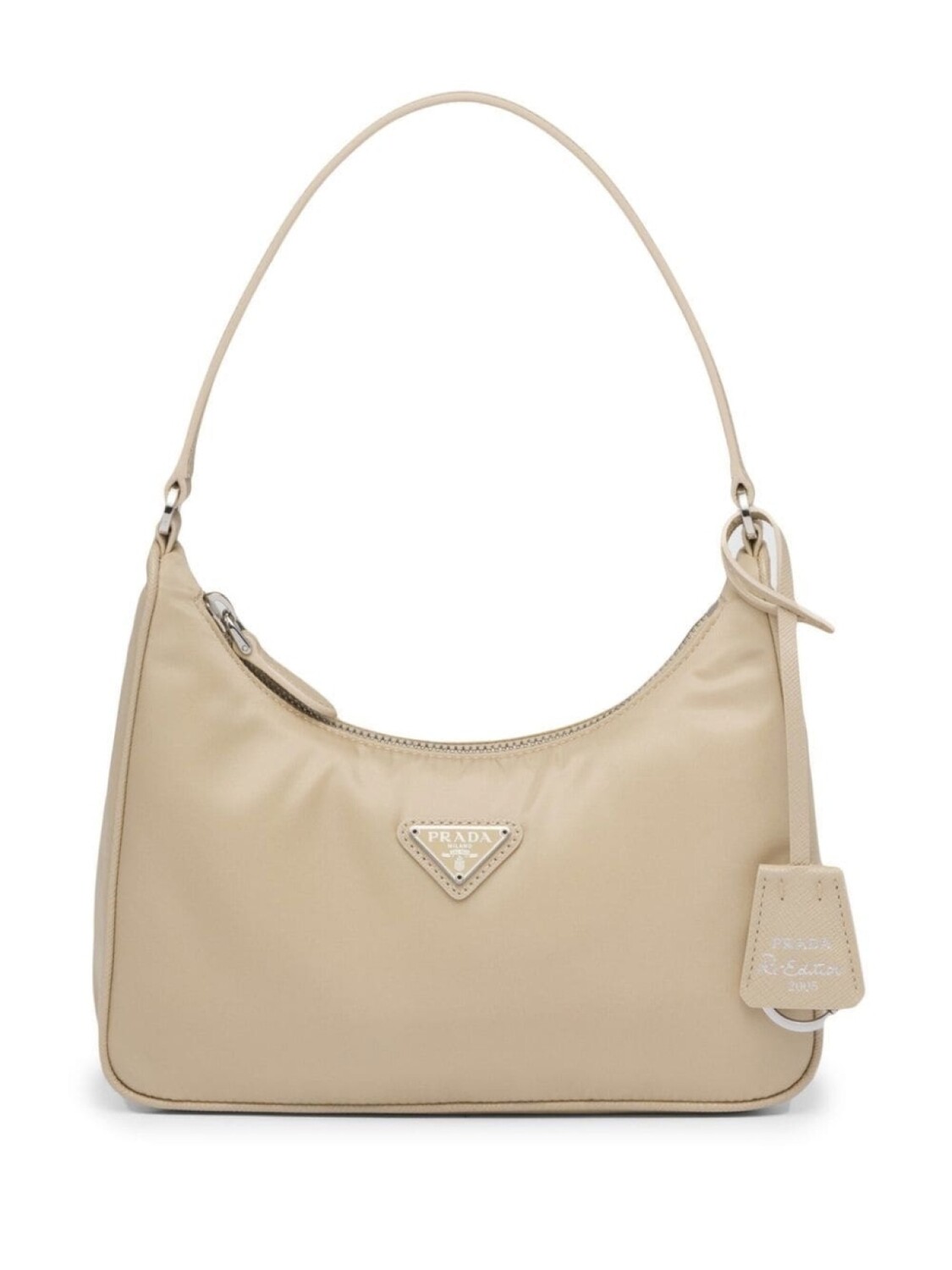 

Prada сумка на плечо Re-Edition (2005 год), нейтральный цвет