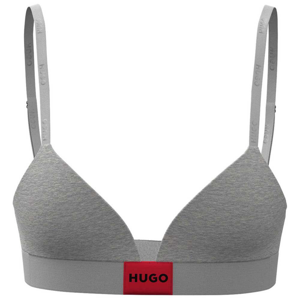 Бюстгальтер HUGO Triangle Red Label, серый