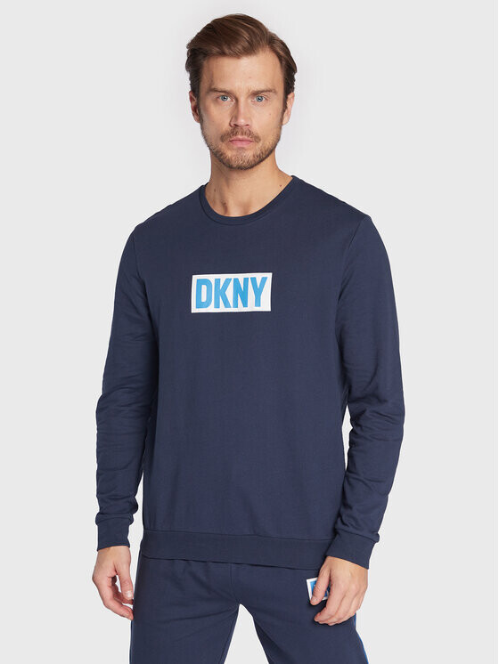 

Классический крой с длинными рукавами Dkny, синий