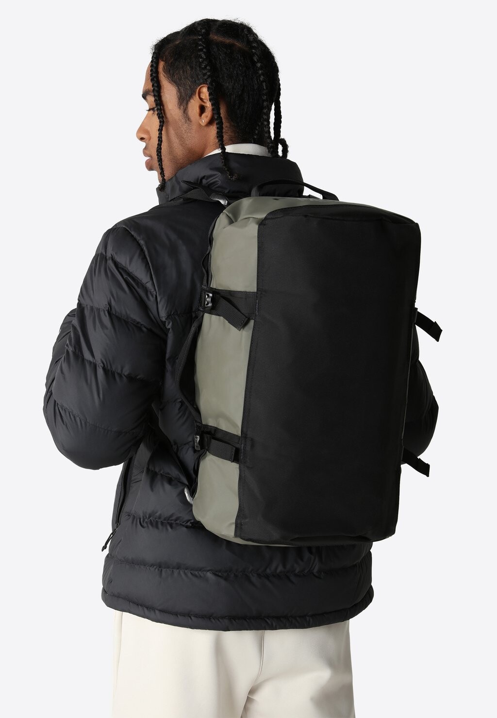 

Спортивная сумка BASE CAMP DUFFEL XS UNISEX The North Face, темно-зеленый tnf черный