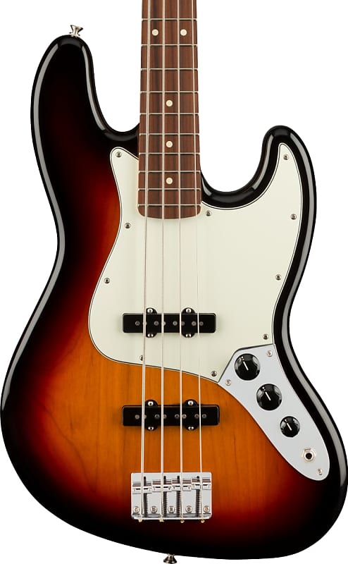 

Басс гитара Fender Player Jazz Bass Pau Ferro FB, 3-Color Sunburst