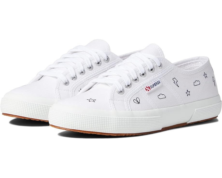 

Кроссовки Superga 2750 Embcotw, цвет White/Black