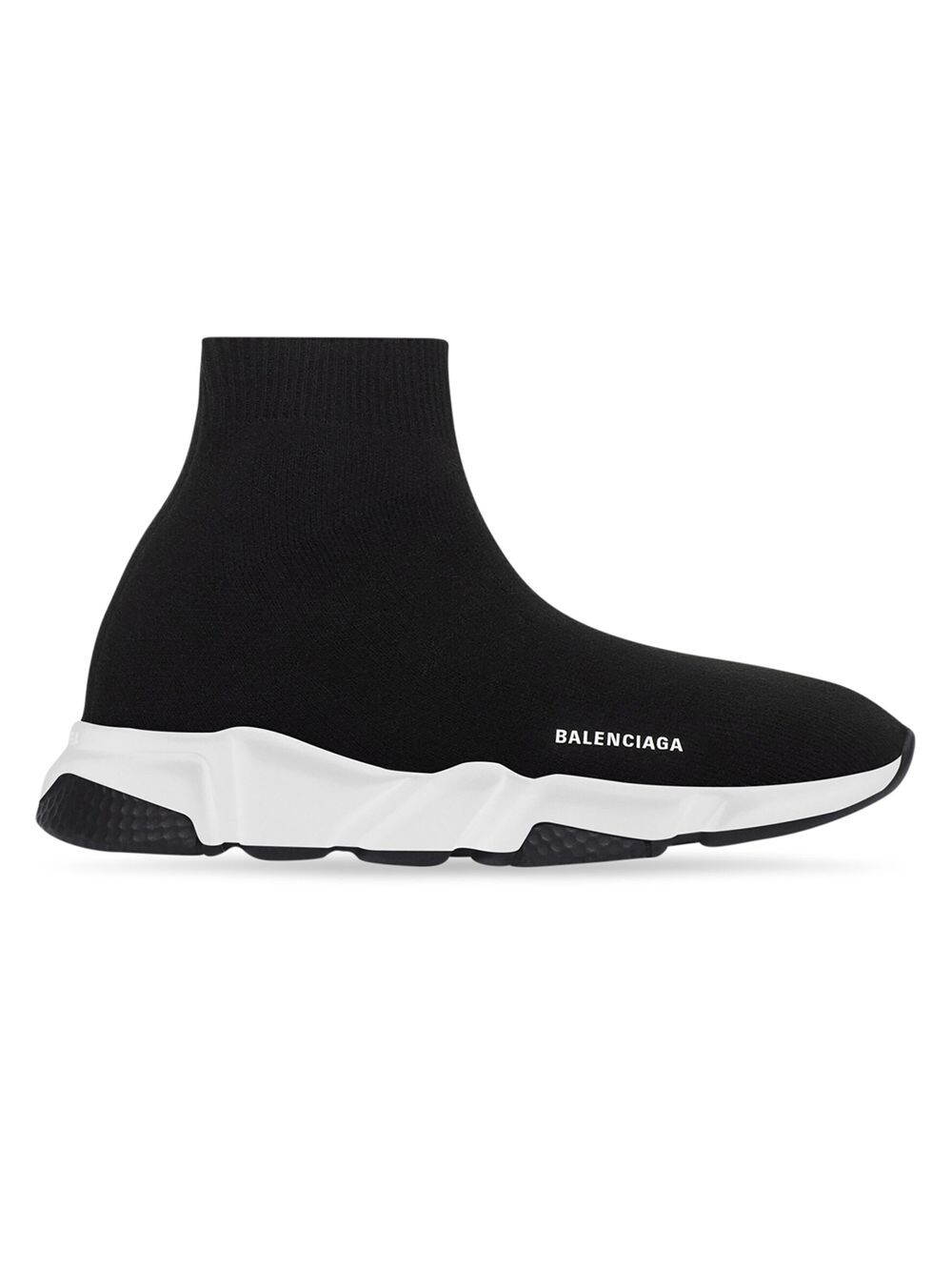 

Детские кроссовки Speed из переработанного трикотажа Balenciaga, черный