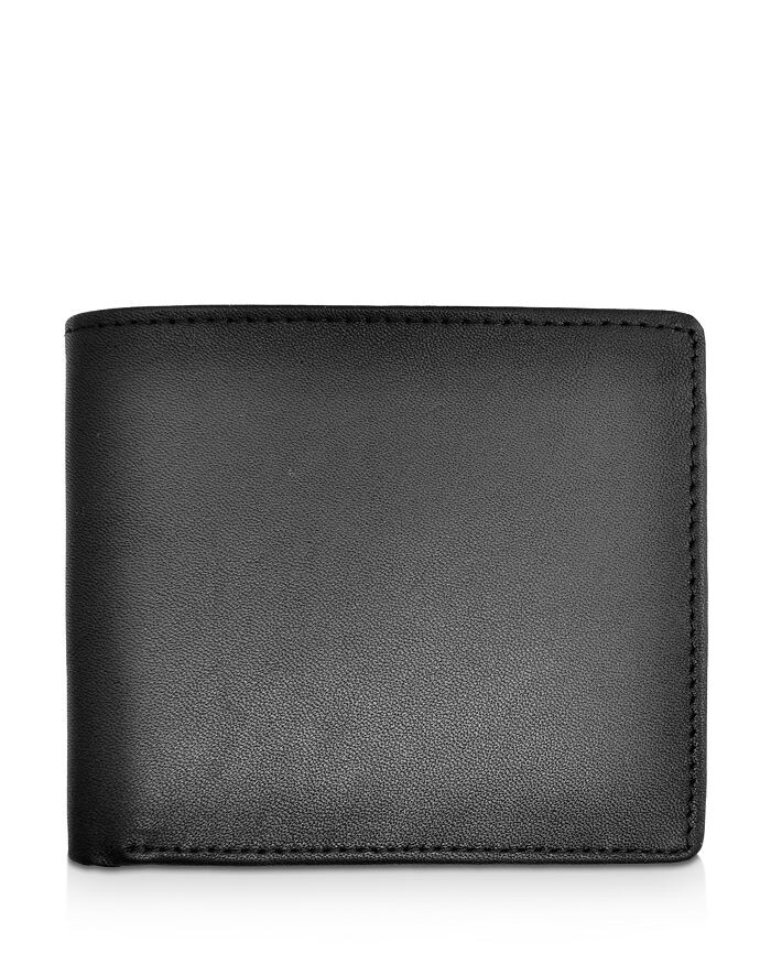 

Кожаный двустворчатый кошелек ROYCE New York с блокировкой RFID и идентификационным клапаном, черный