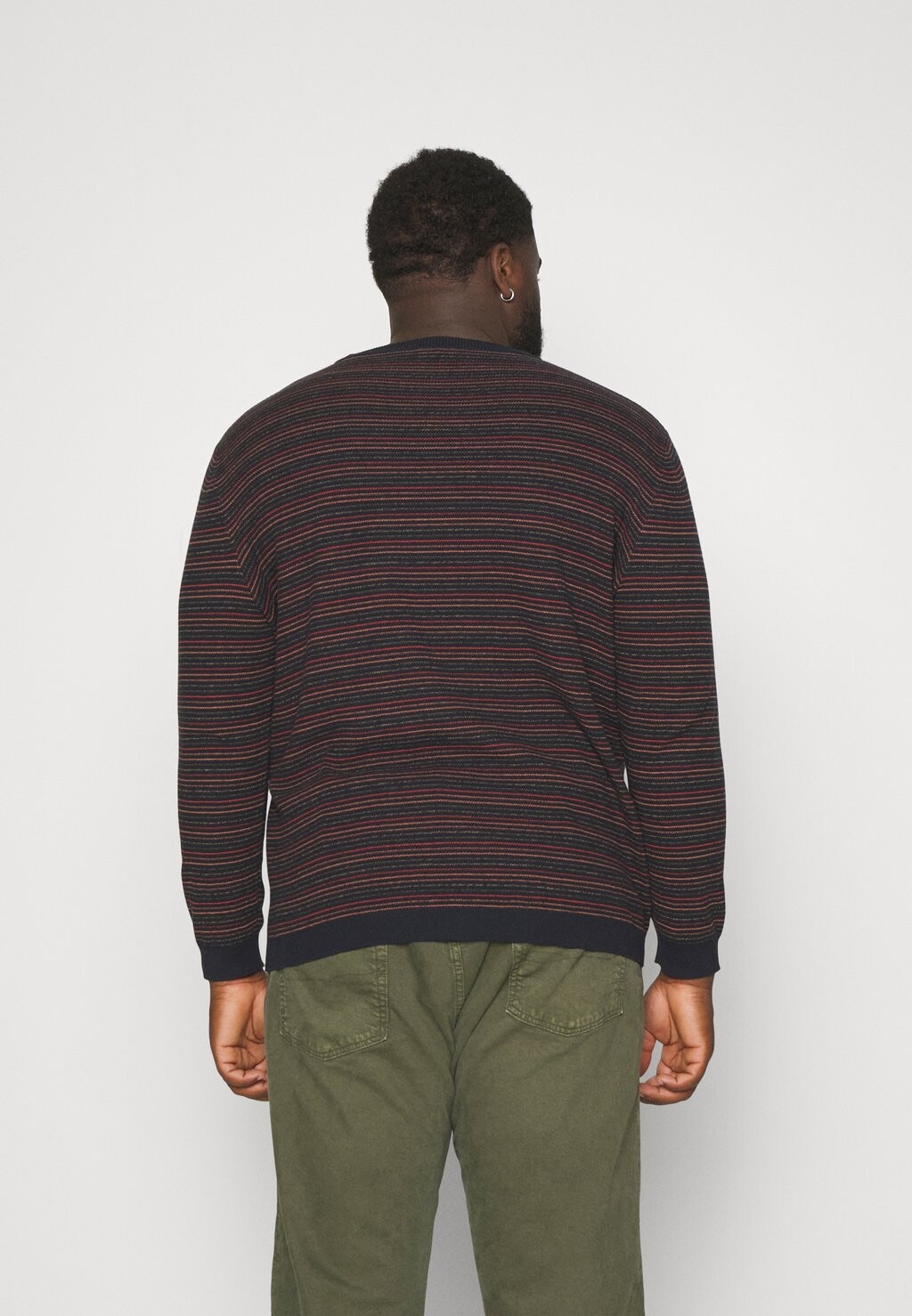 

Свитер Jjrob Crew Neck Jack & Jones, цвет navy blazer/cinnabar