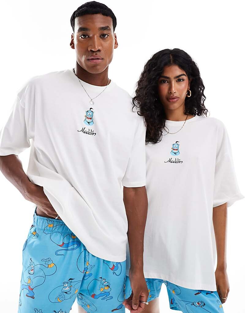 

Синий пижамный комплект Aladdin Disney ASOS DESIGN