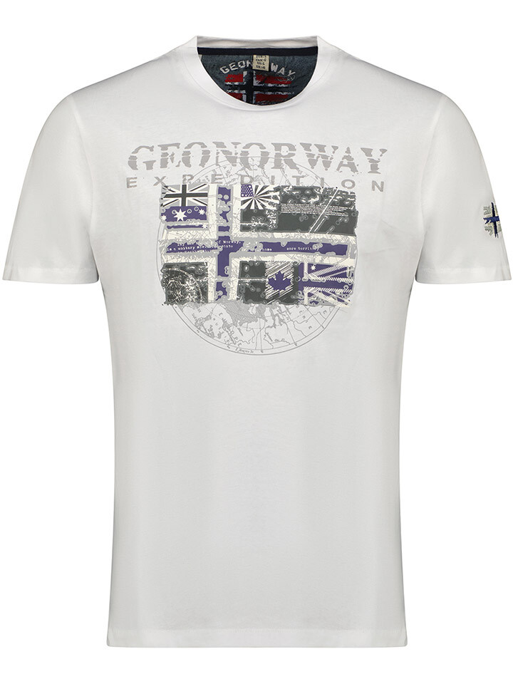 

Футболка Geographical Norway Jalon, белый