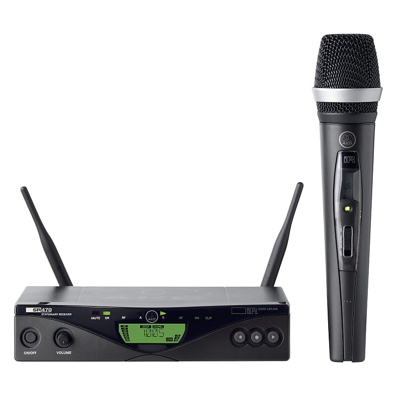 

Динамический микрофон AKG WMS470 D5 B7 Handheld Wireless Microphone System - Band 7 (500.1-530.5MHz)