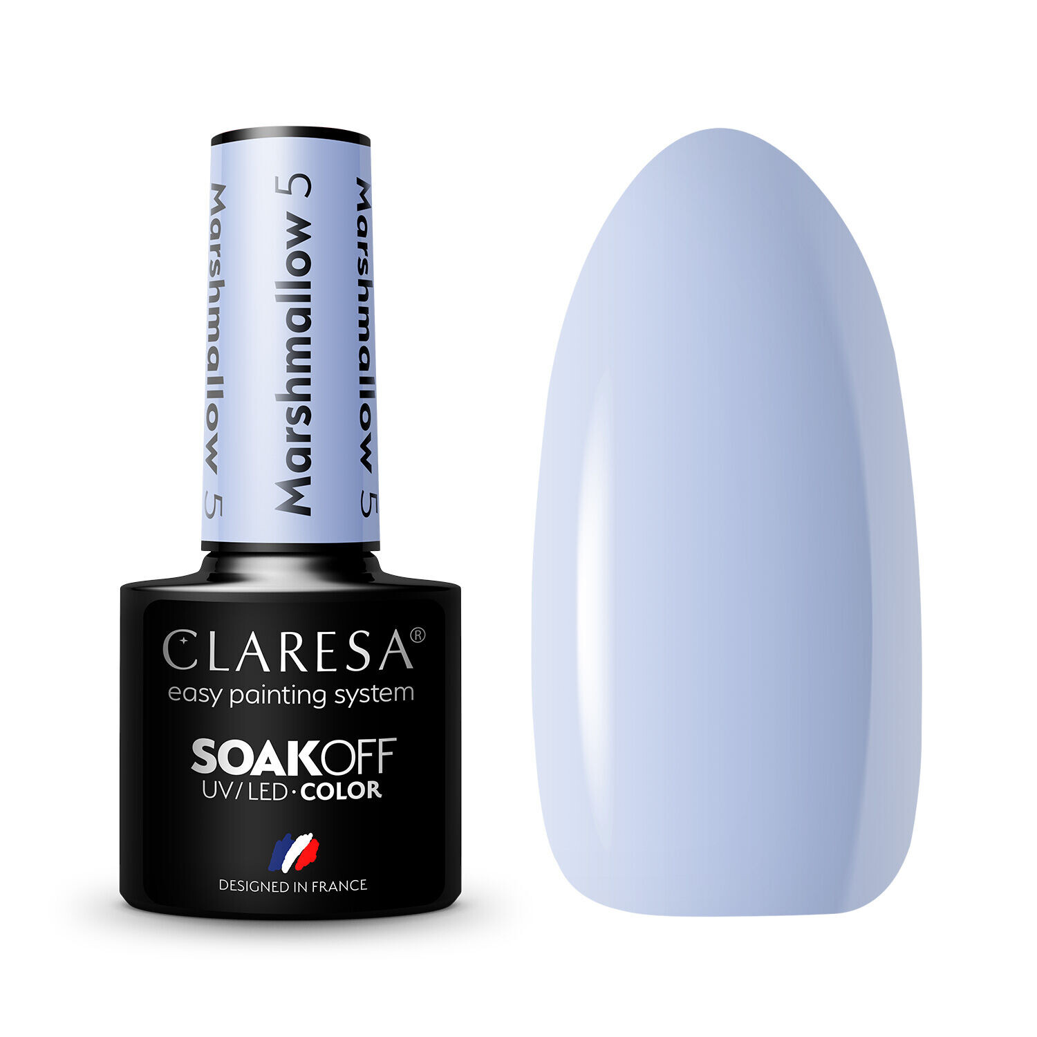 

Гибридный лак для ногтей 5 Claresa Marshmallow, 5 гр