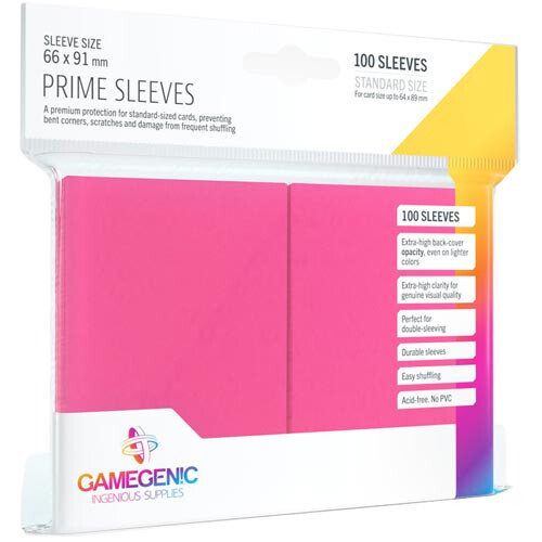 

Карточная игра Gamegenic Prime Sleeves: Pink