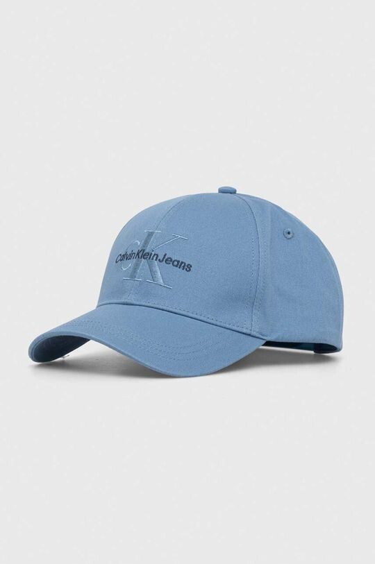 

Хлопковая бейсболка Calvin Klein Jeans, синий