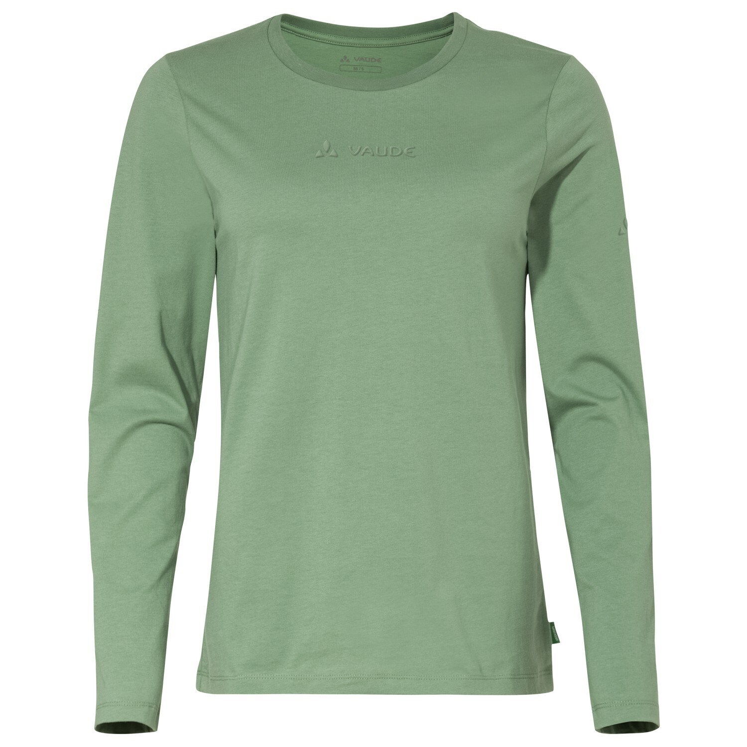 

Лонгслив Vaude Logo L/S T-Shirt, цвет Willow Green