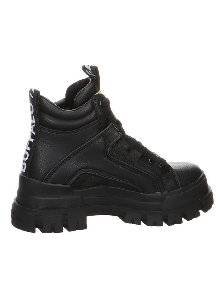 

Сапоги Buffalo Weiblich BUFFALO Aspha NC Mid black schwarz, черный
