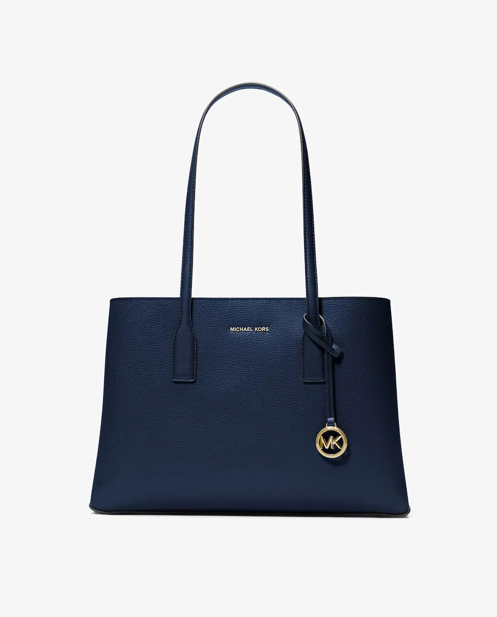 

Кожаная сумка через плечо Ruthie Michael Michael Kors, темно-синий