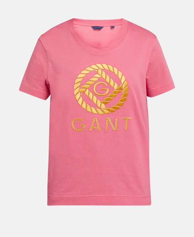 

Футболка Gant, роза