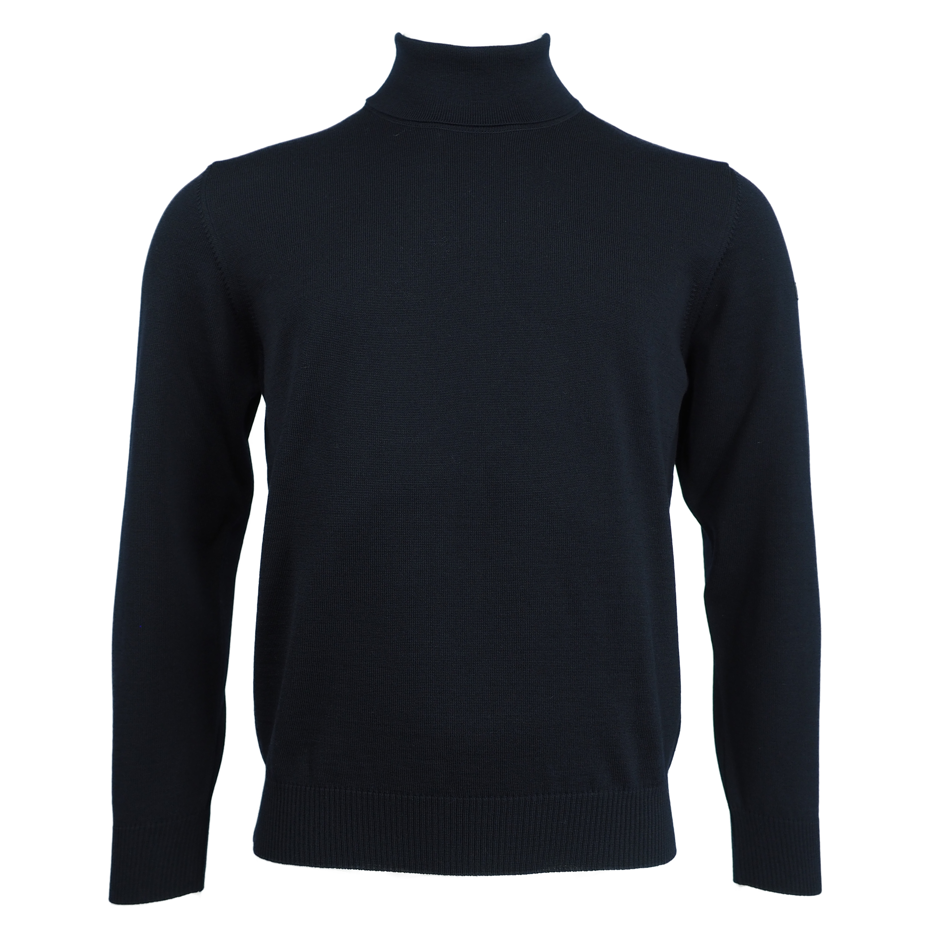 Пуловер März Rollkragen Superwash Classic Fit, темно синий