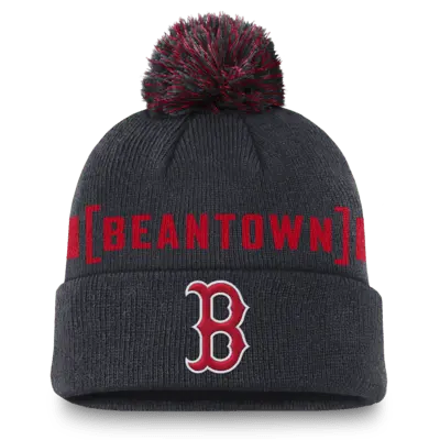 

Шапка Nike Boston Red Sox Hometown Peak, темно-синий