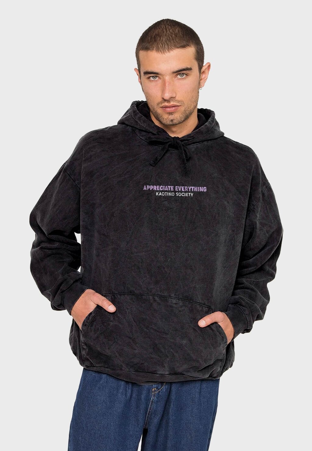 

Толстовка UNISEX EXPECT NOTHING Kaotiko, антрацит