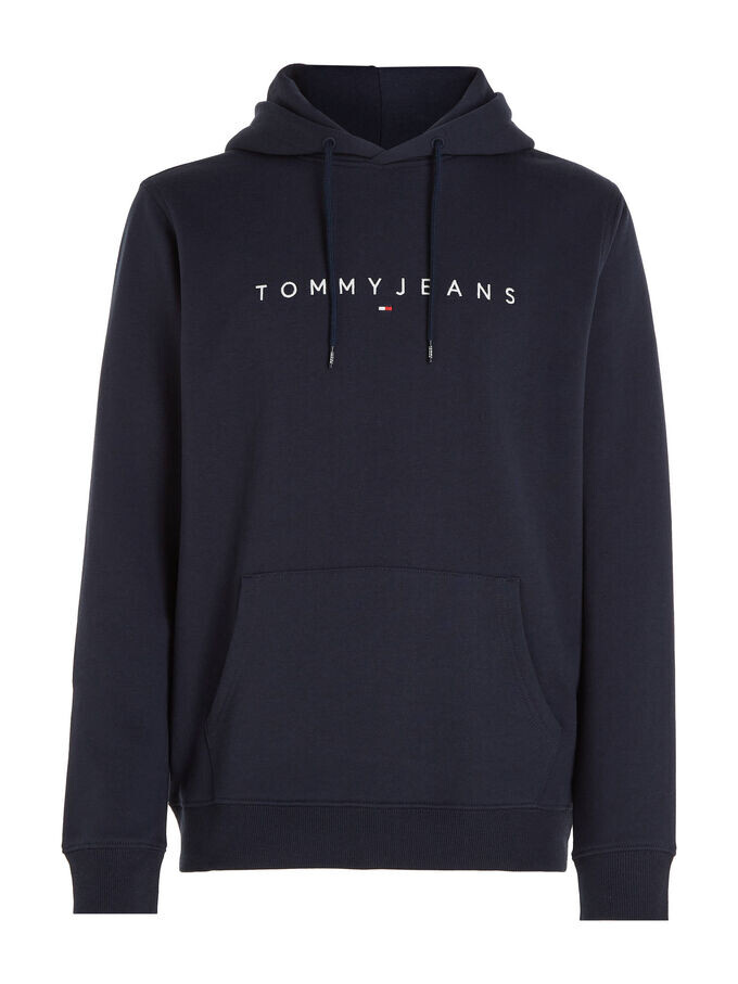 

Толстовка с линейным логотипом Tommy Jeans, синий