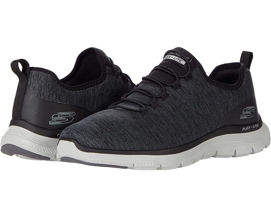 Кроссовки SKECHERS Flex Advantage 4.0 Contributo, цвет Black/Gray кроссовки skechers flex advantage black