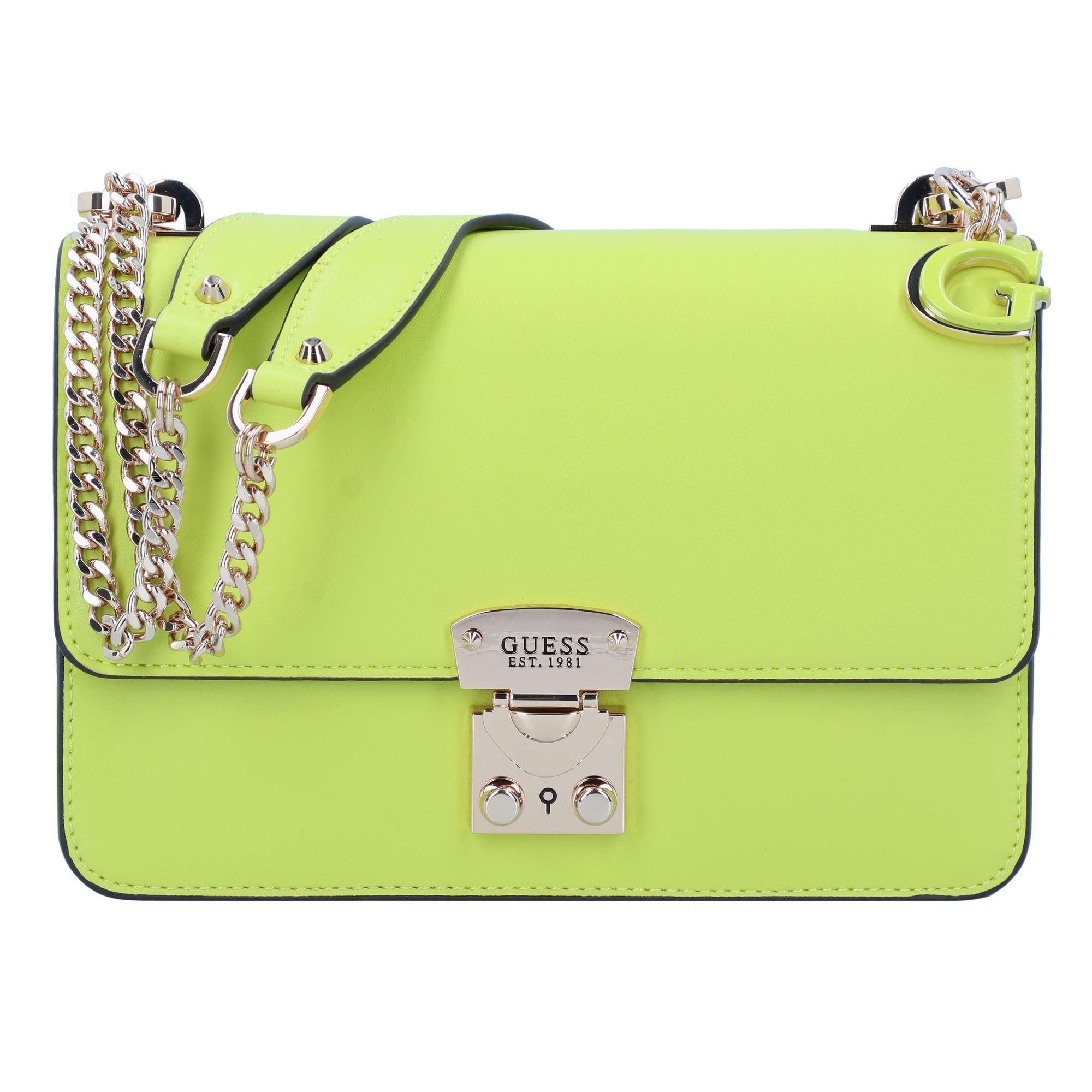 

Сумка через плечо Guess Eliette 23 cm, цвет chartreuse