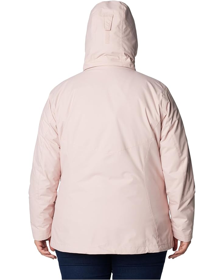 Куртка Columbia Plus Size Bugaboo II Fleece Interchange Jacket, цвет Dusty Pink