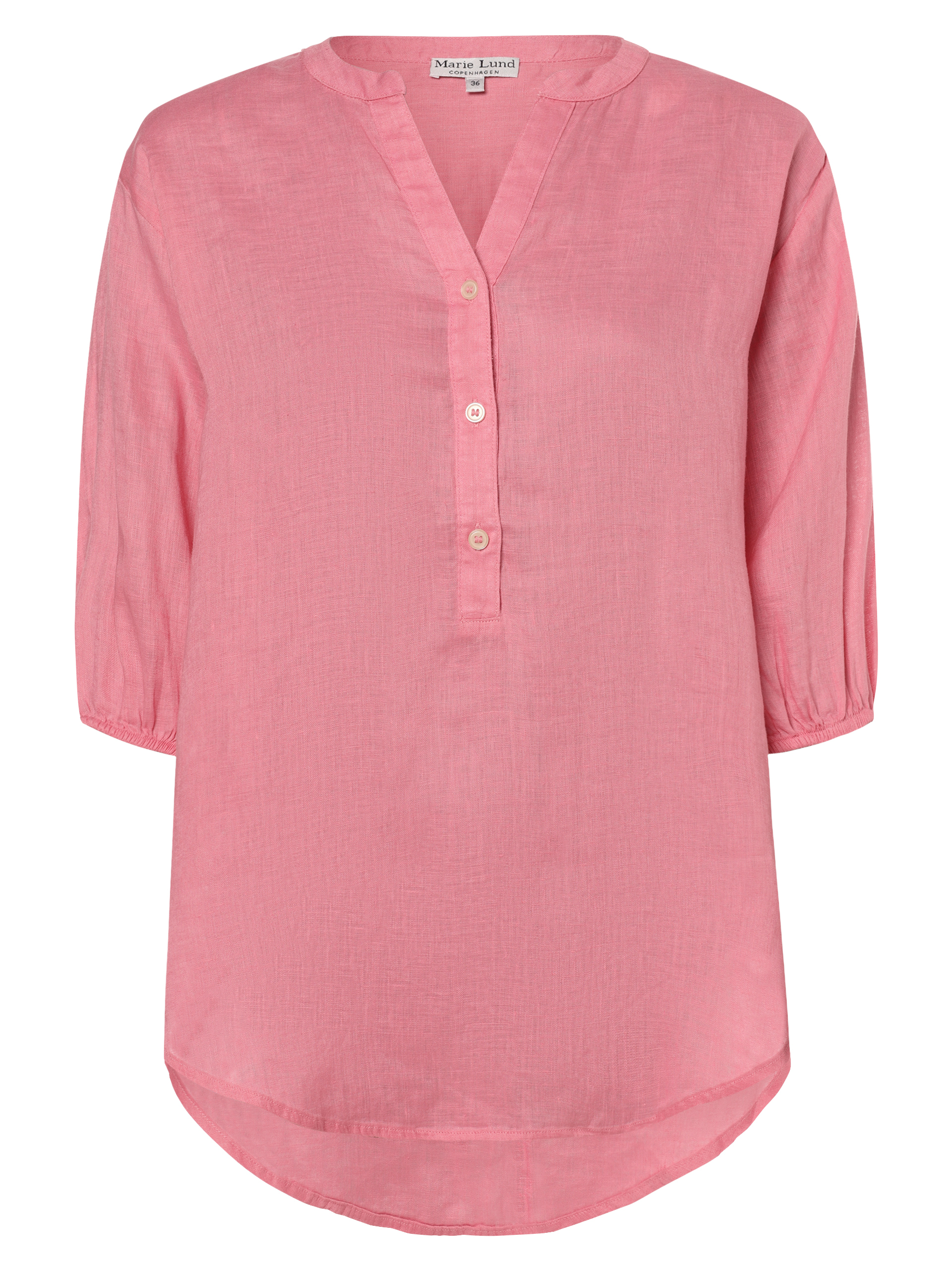 Блуза Marie Lund Leinen Bella, розовый цена и фото