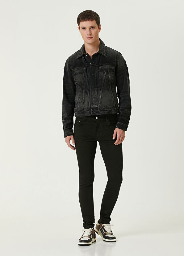 

Потертые джинсы Amiri, черный