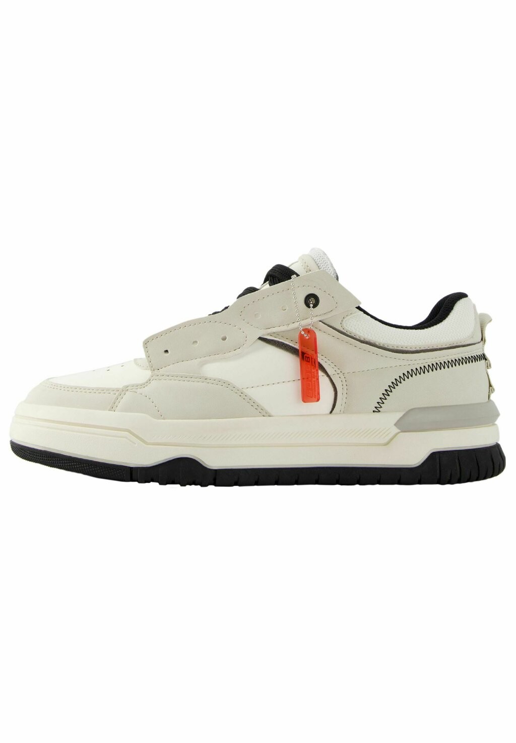 

Низкие кроссовки Dconstructed С Брелоком Bershka, цвет grey