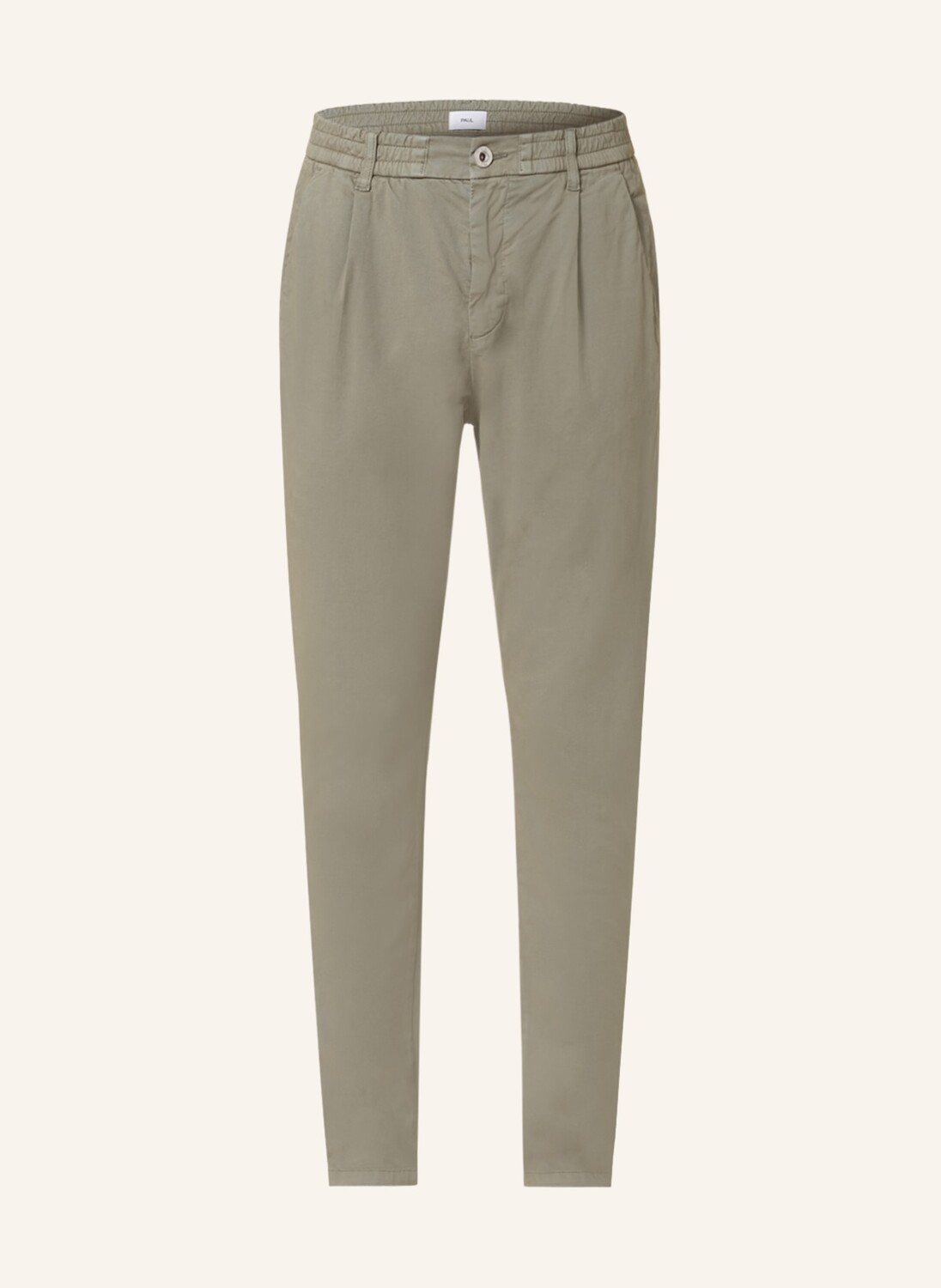 

Брюки чино PAUL Tapered Fit, оливковый