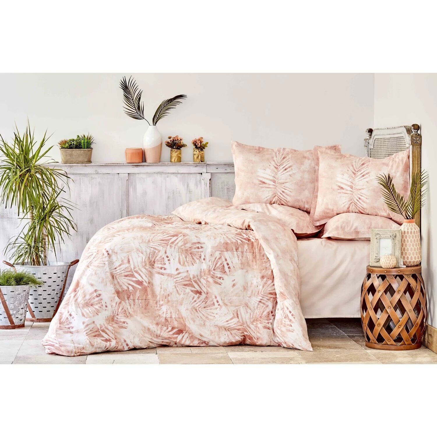 

Комплект постельного белья Karaca Home Kaori Powder