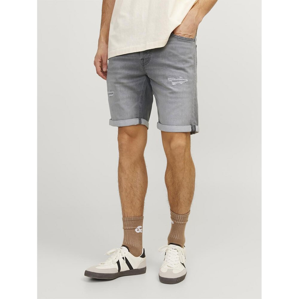 

Шорты Jack & Jones Rick Icon Ge 380 Denim, серый