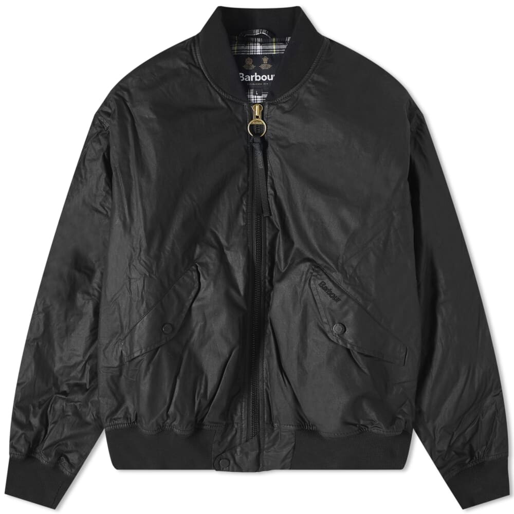 

Куртка Barbour Heritage+ Flight Wax, черный