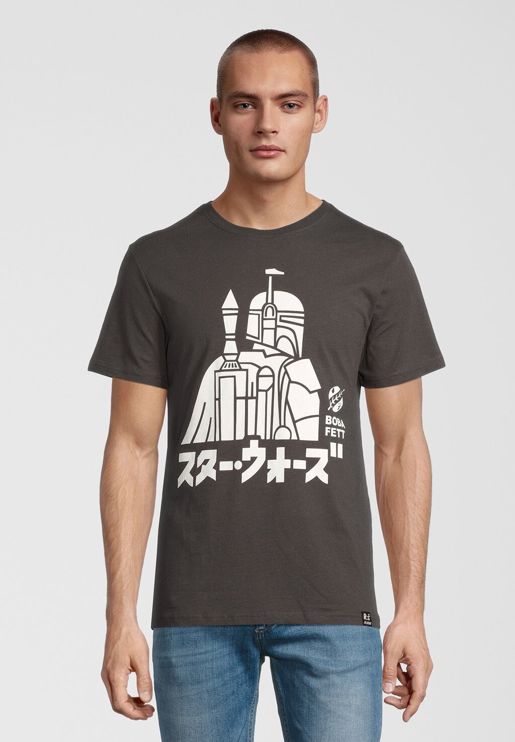 

Футболка с принтом STAR WARS BOBA FETT Re:Covered, цвет black