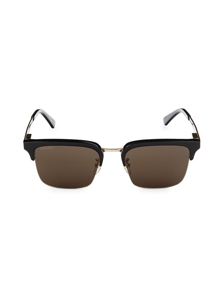 

Солнцезащитные очки Clubmaster 53MM Gucci, черный