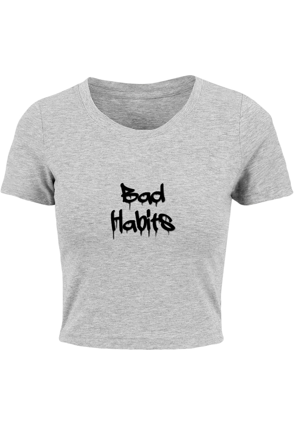 Рубашка Merchcode Bad Habits, серый wood w good habits bad habits