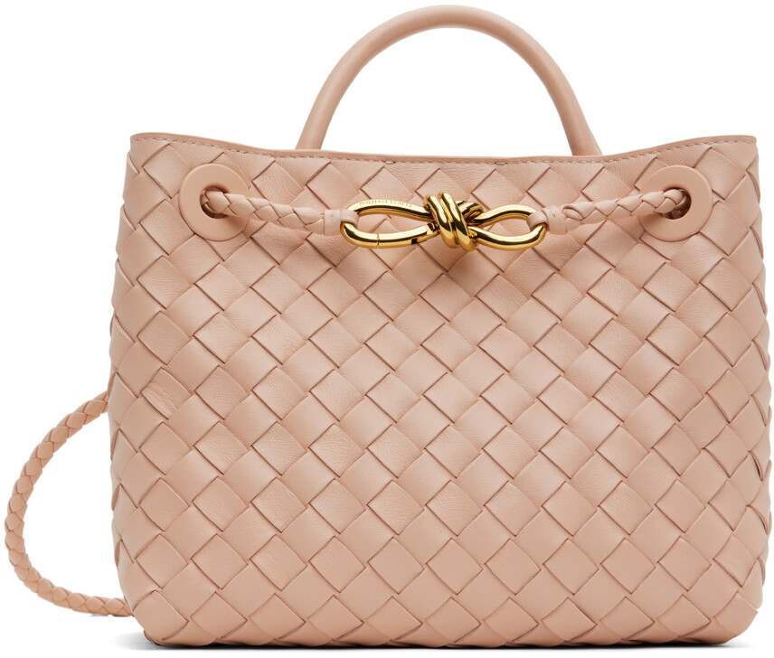 

Розовая маленькая сумка Andiamo Bottega Veneta