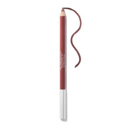 

RMS Beauty Go Nude Карандаш для губ и точилка для карандашей для губ Стойкие водостойкие подводки телесного цвета Коричневый и красный Nighttime Nude, Белый