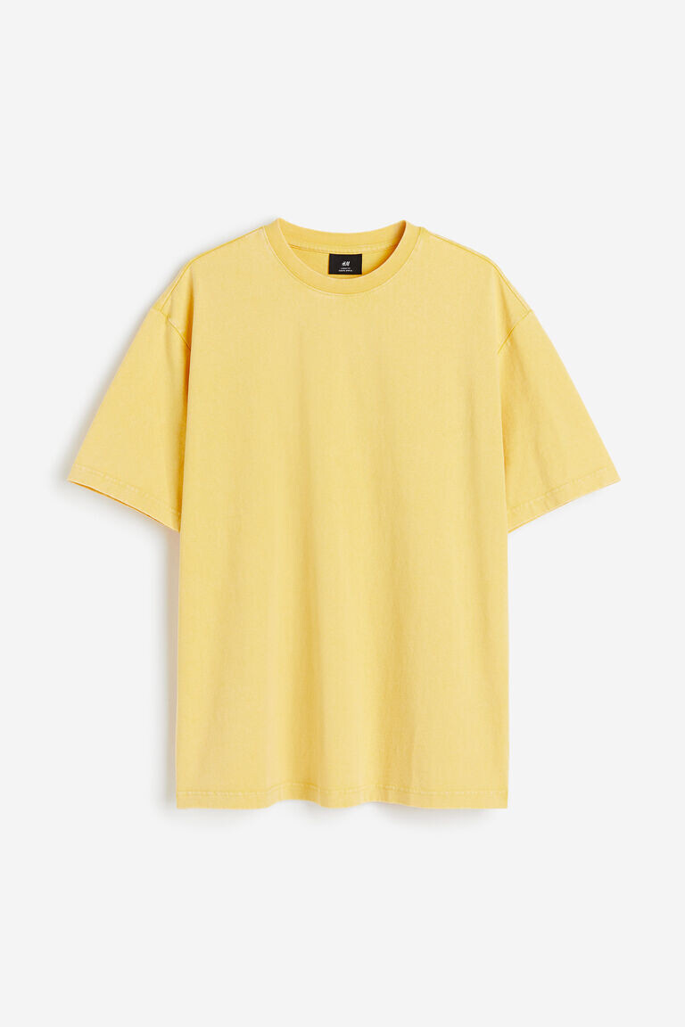 

Свободная футболка H&M, желтый