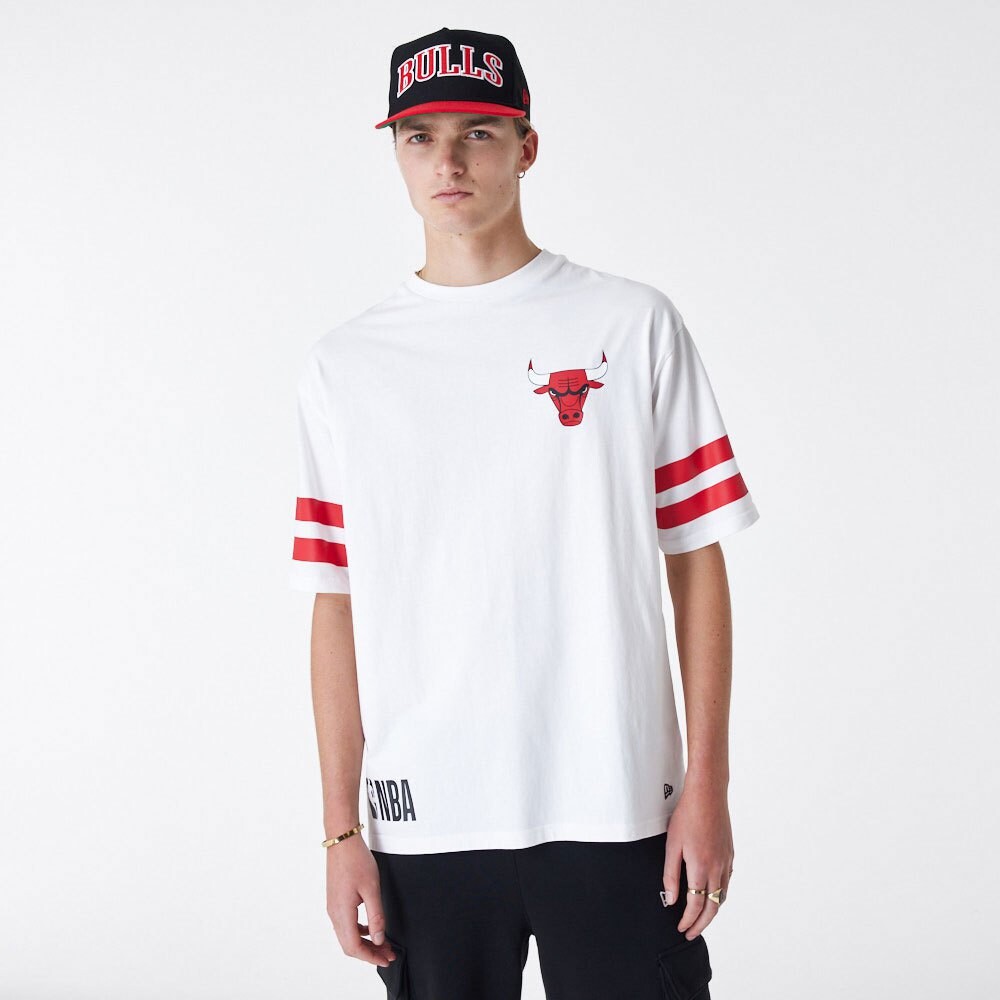 

Футболка с коротким рукавом New Era NBA Arch Grphc Chicago Bulls, белый
